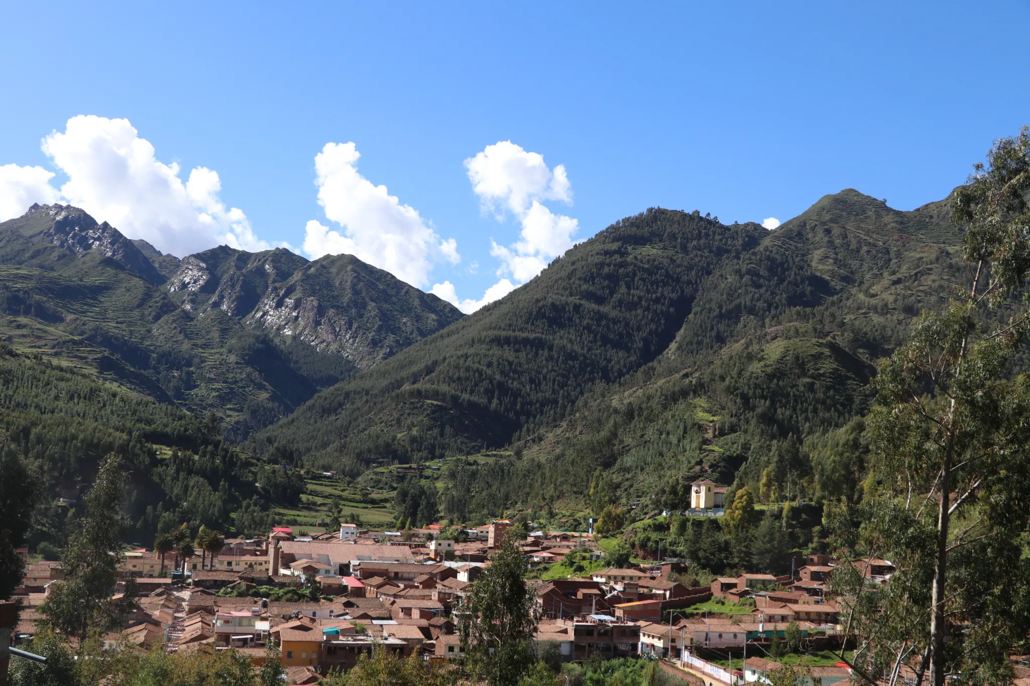 Puyca Acomayo town view