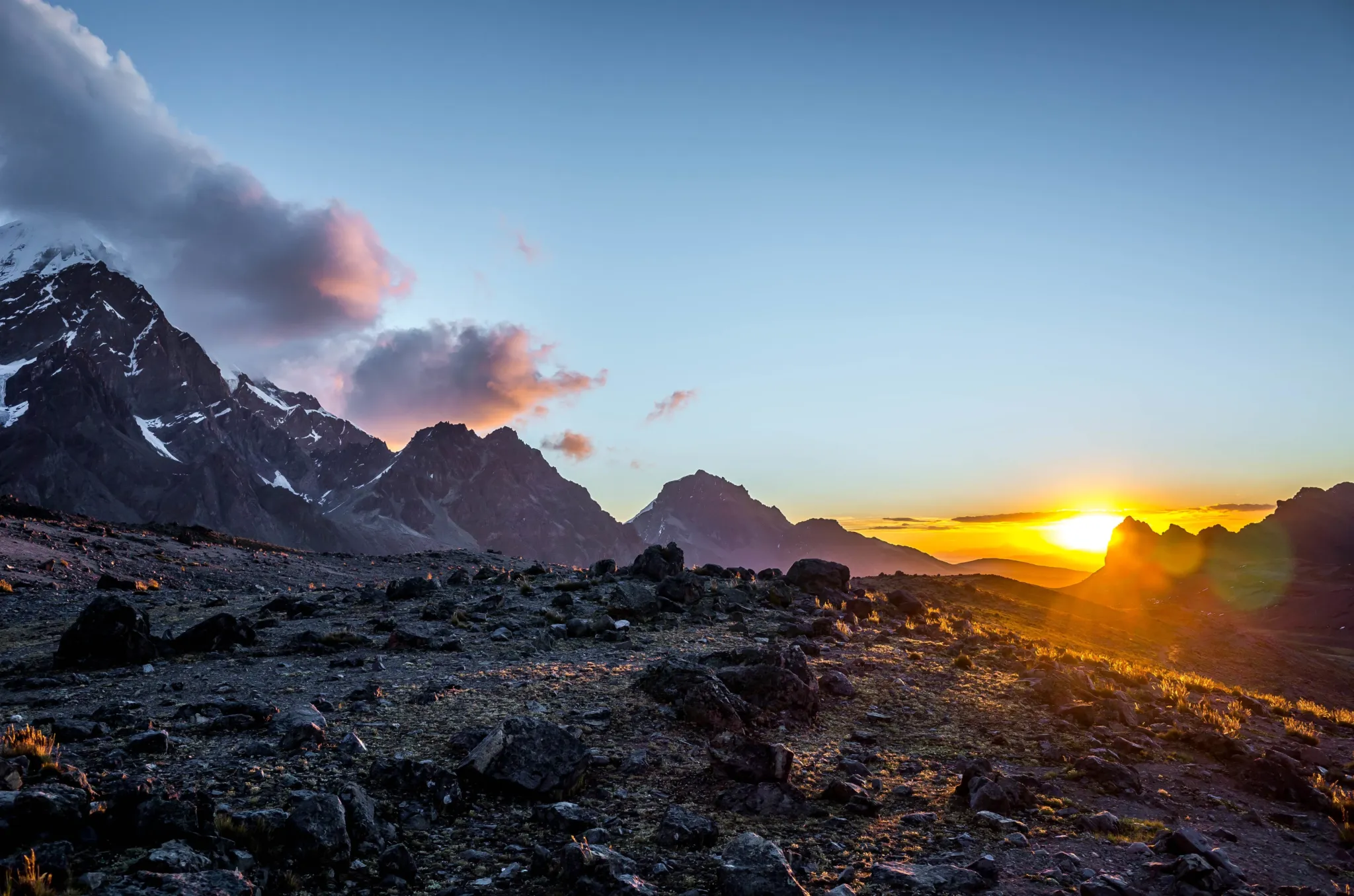 Ausangate sunrise