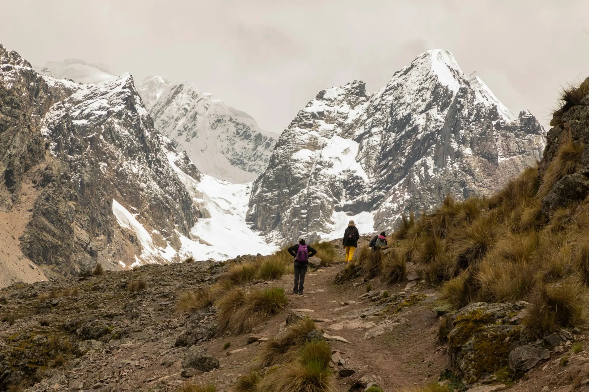 Ausangate trekkers