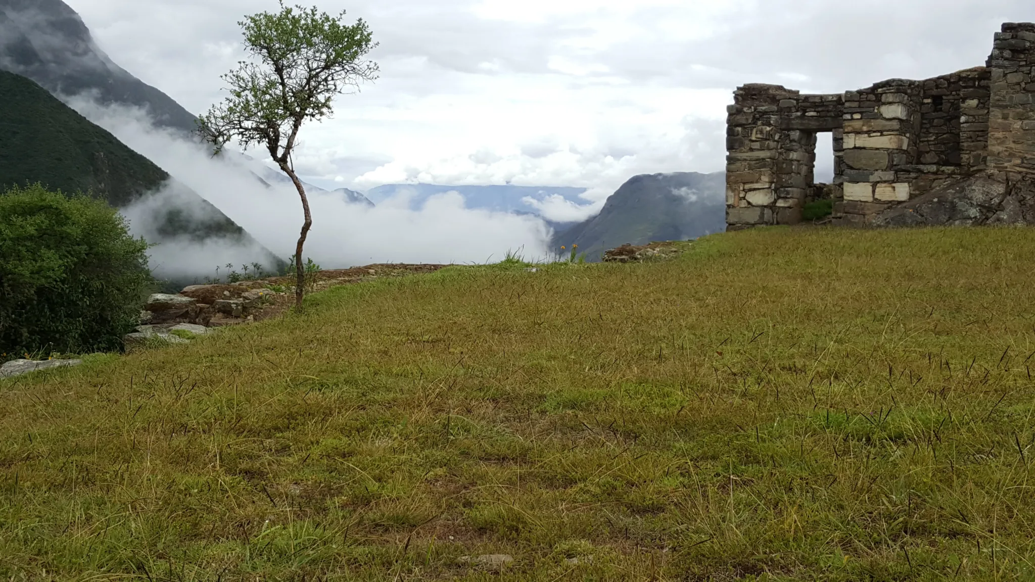 Choquequirao - Viwe from the main square