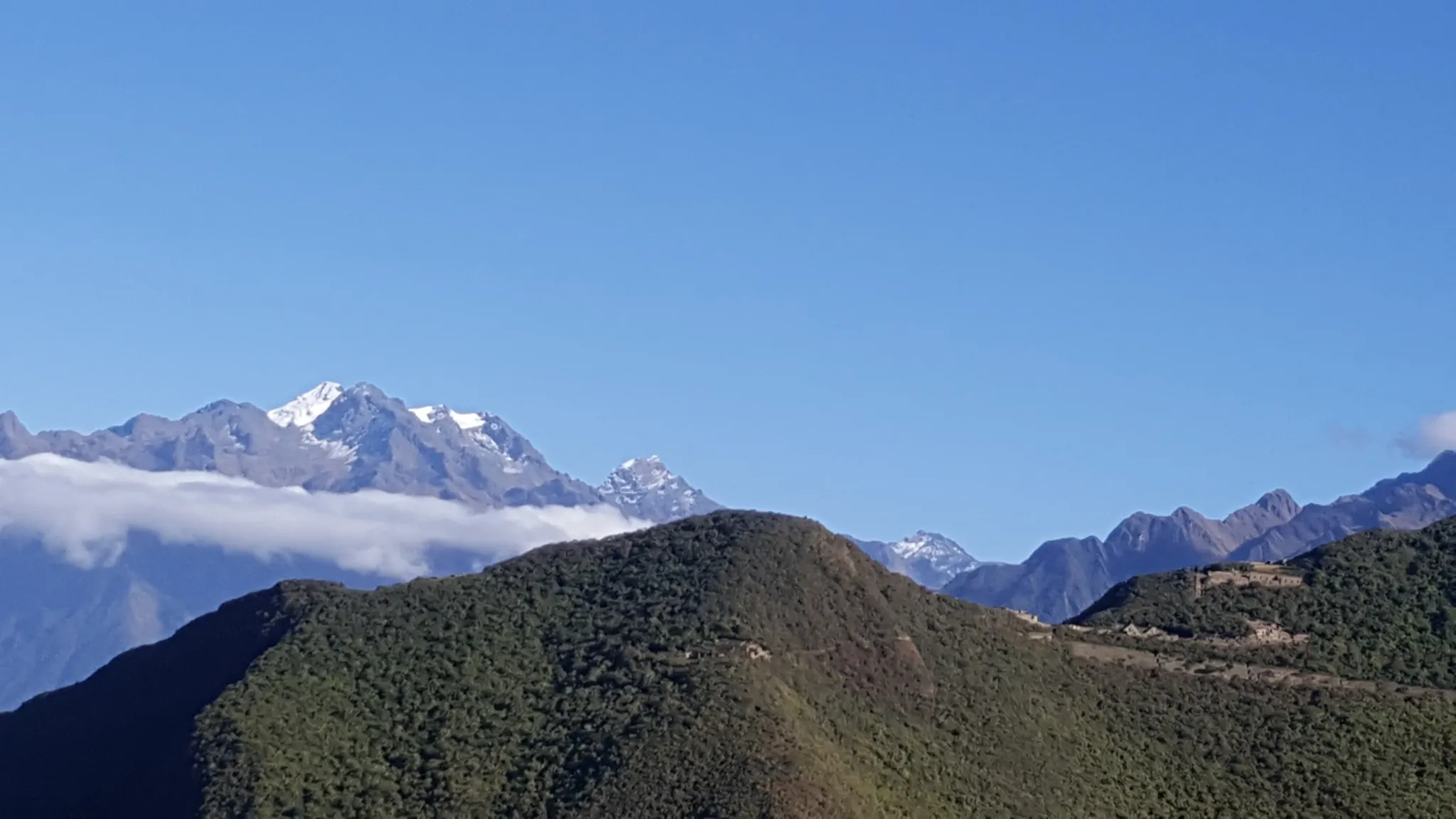 Choquequirao first view