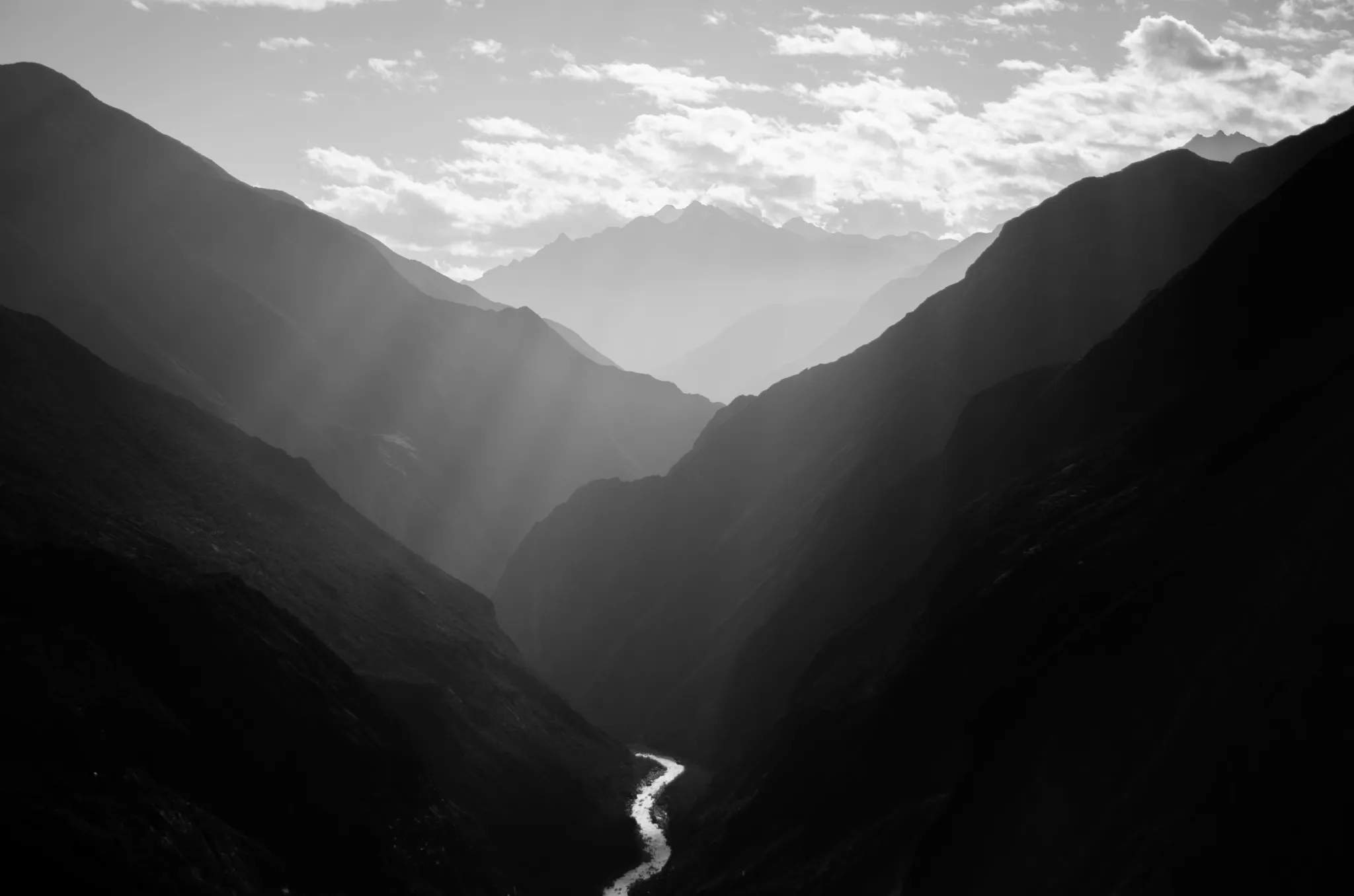 Choquequirao sunset