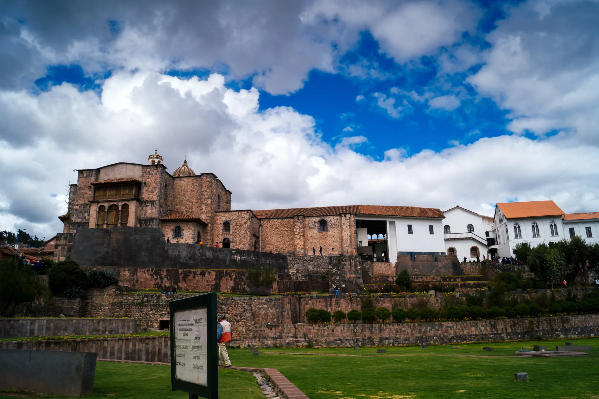Cusco - Coricancha garden