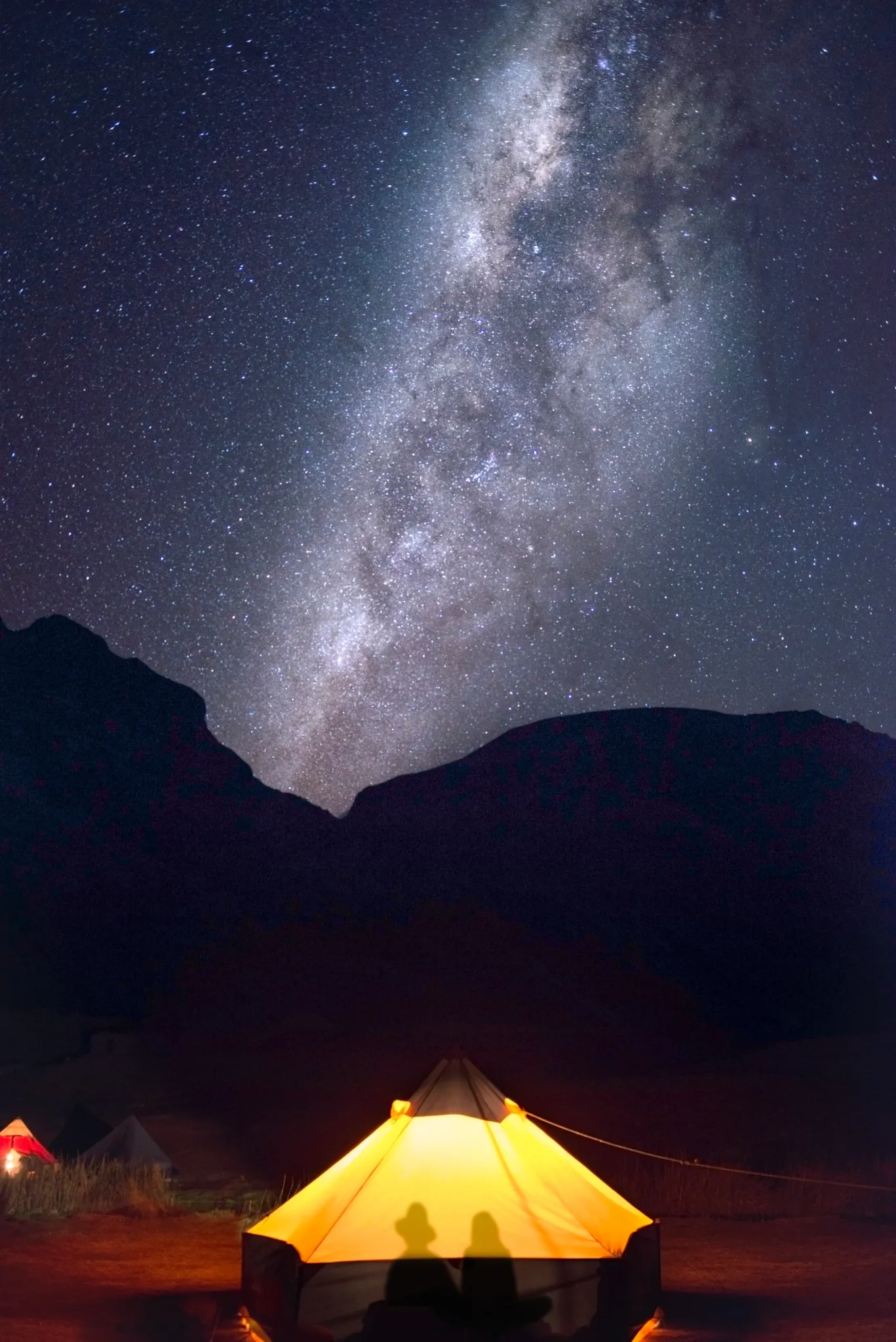 Experience camping.