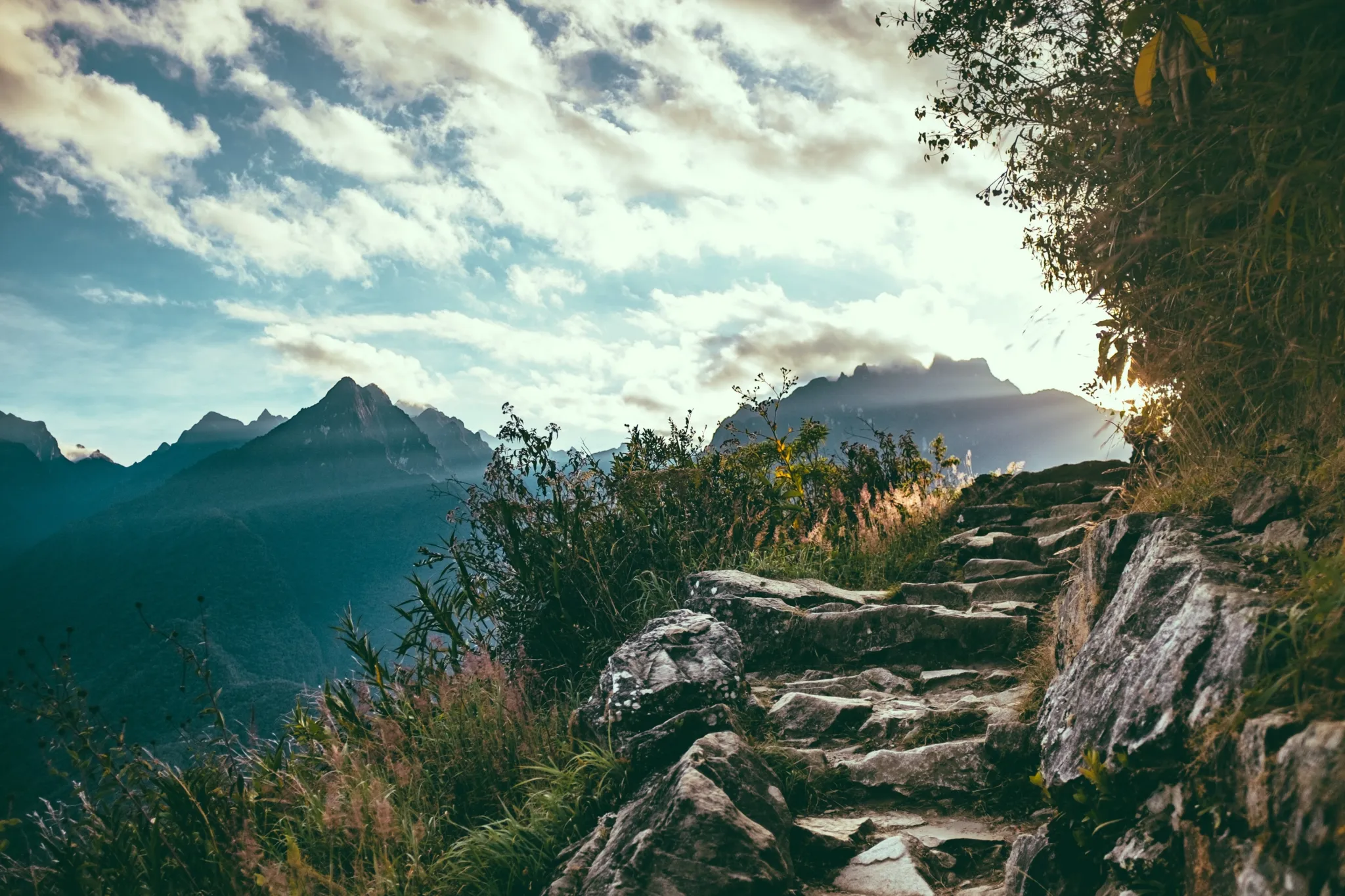 Inka trail stairs