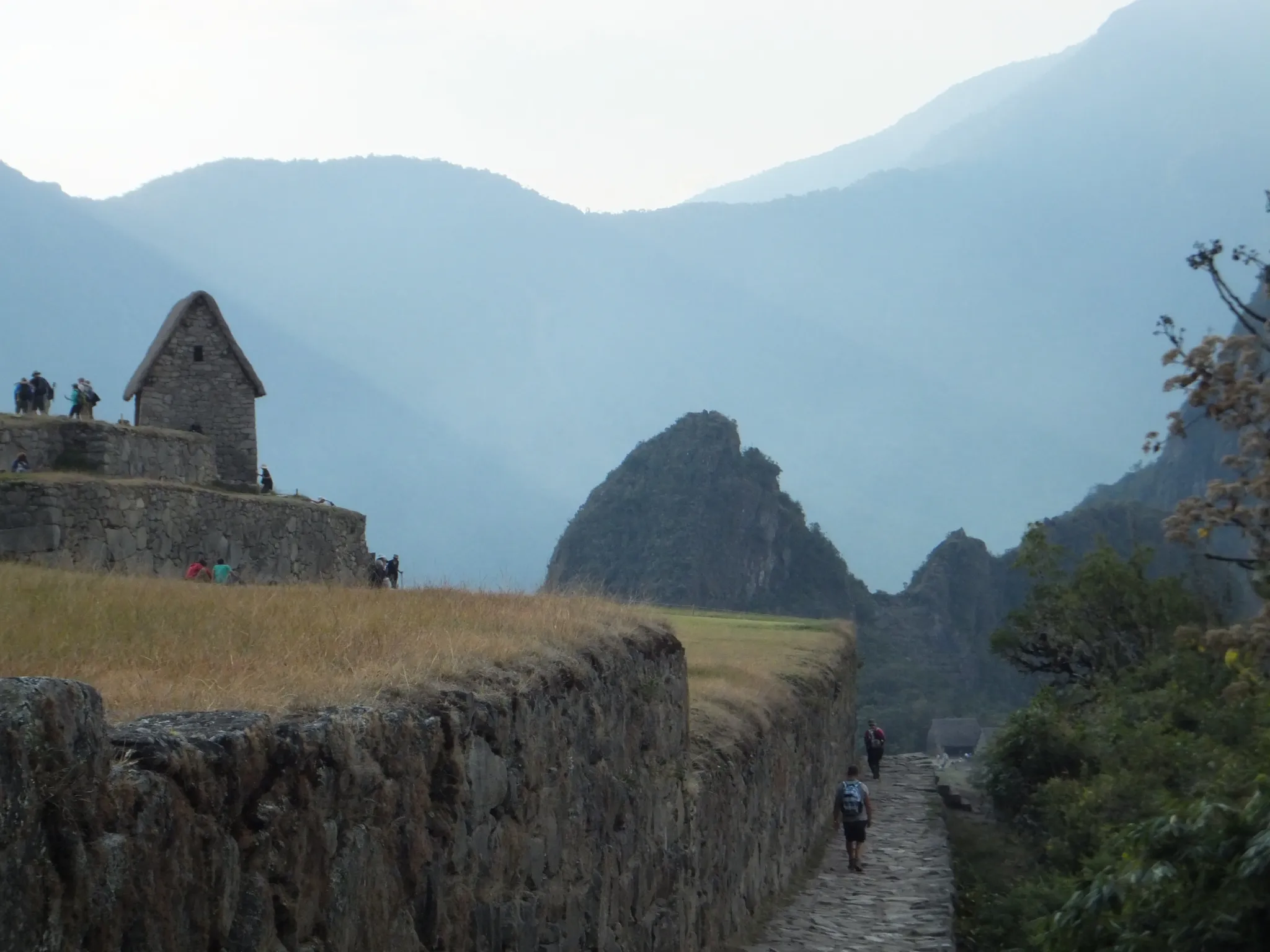 Machupicchu - Inca trail arrival