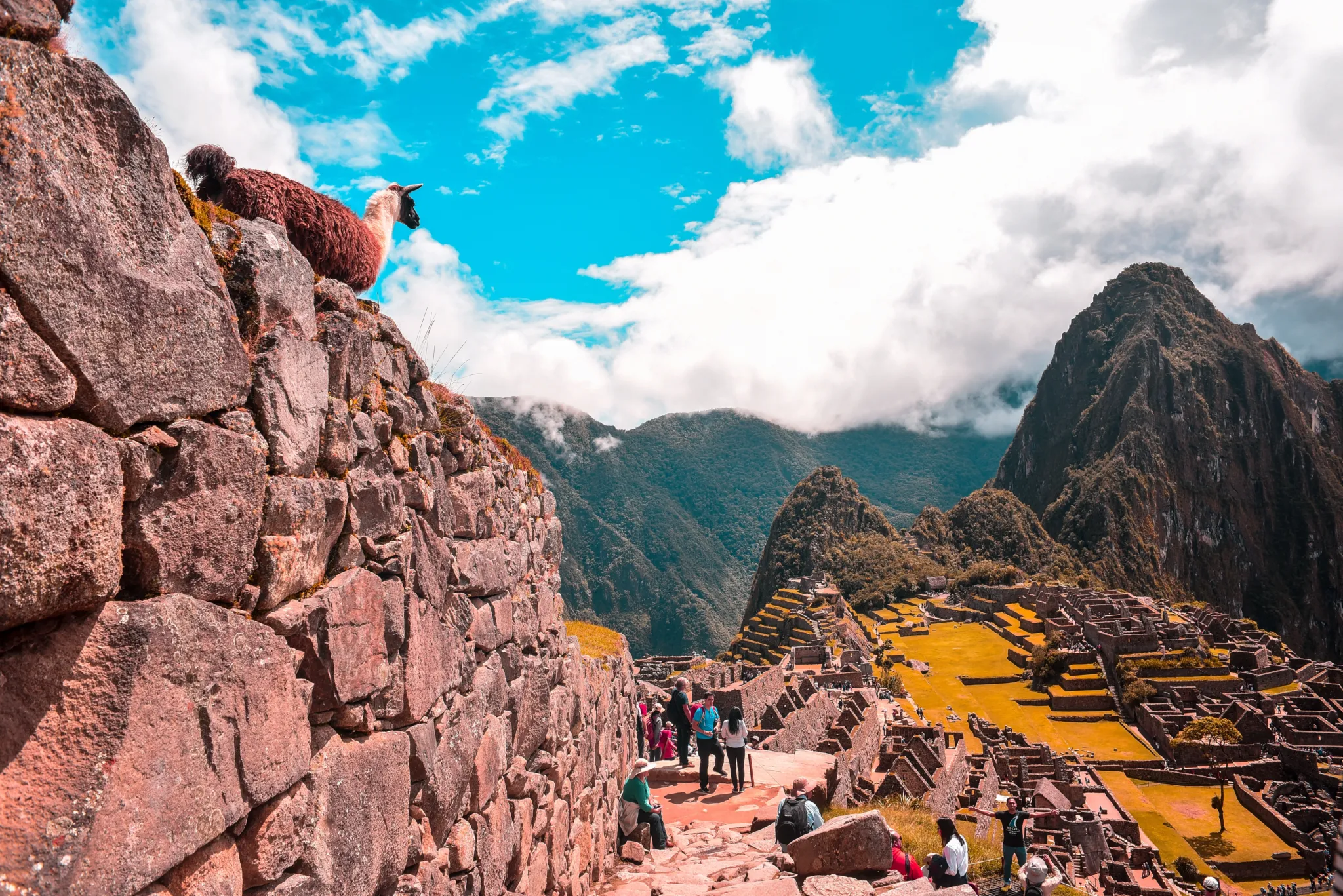 Machupicchu ancient access