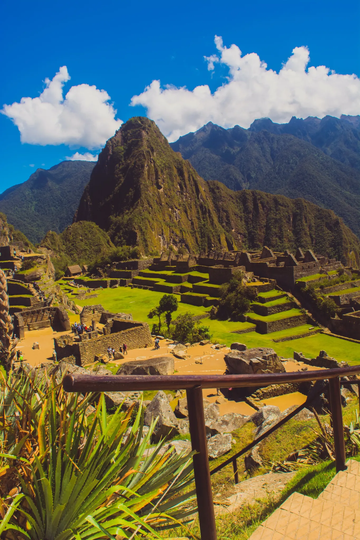 Machupicchu from the quarry
