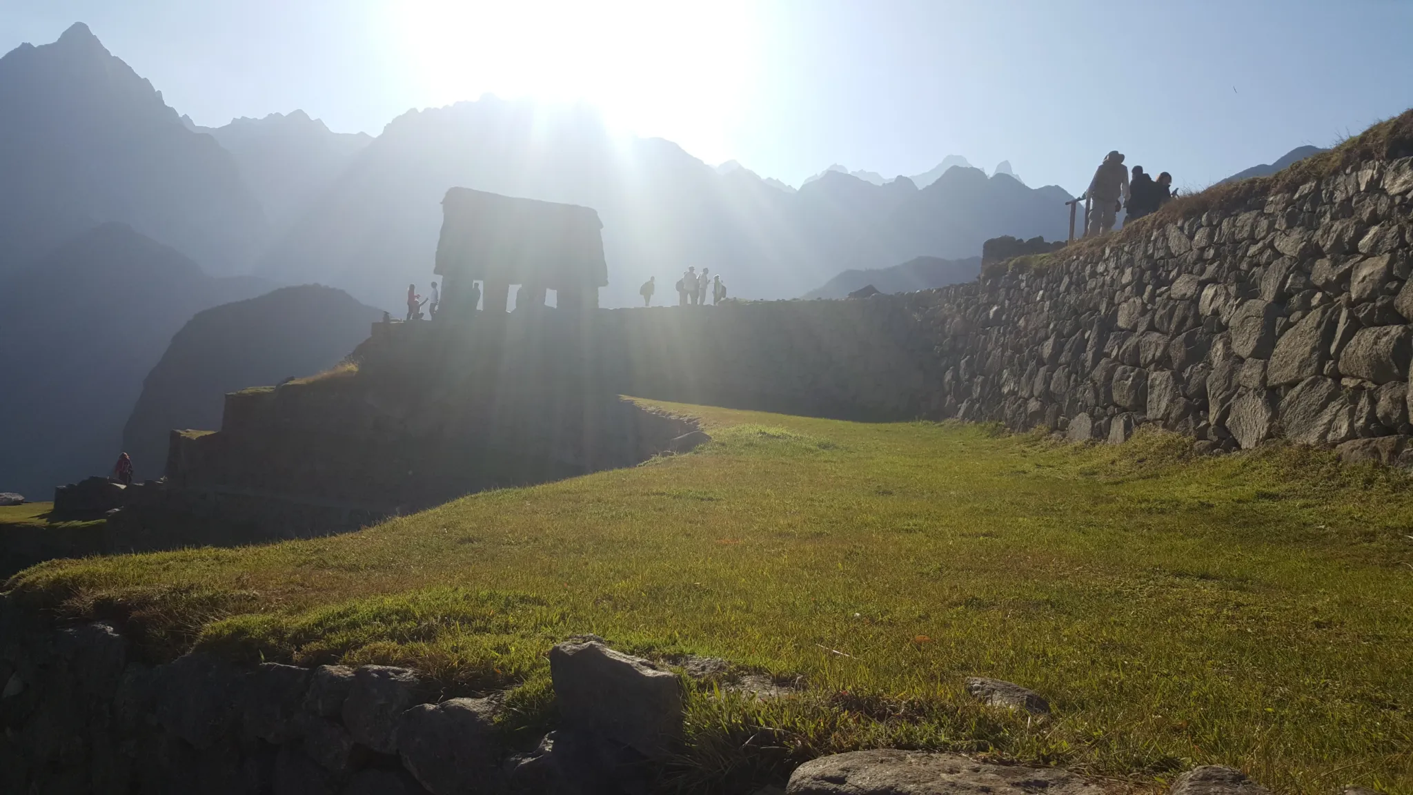 Machupicchu sunrise - upper view