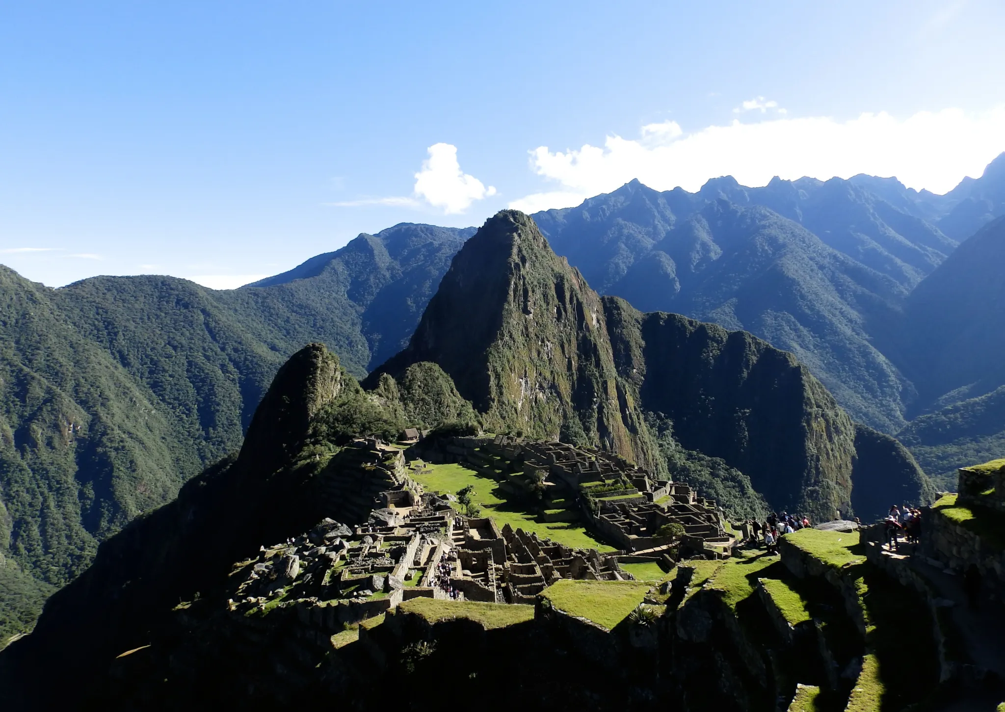 Machupicchu view from above