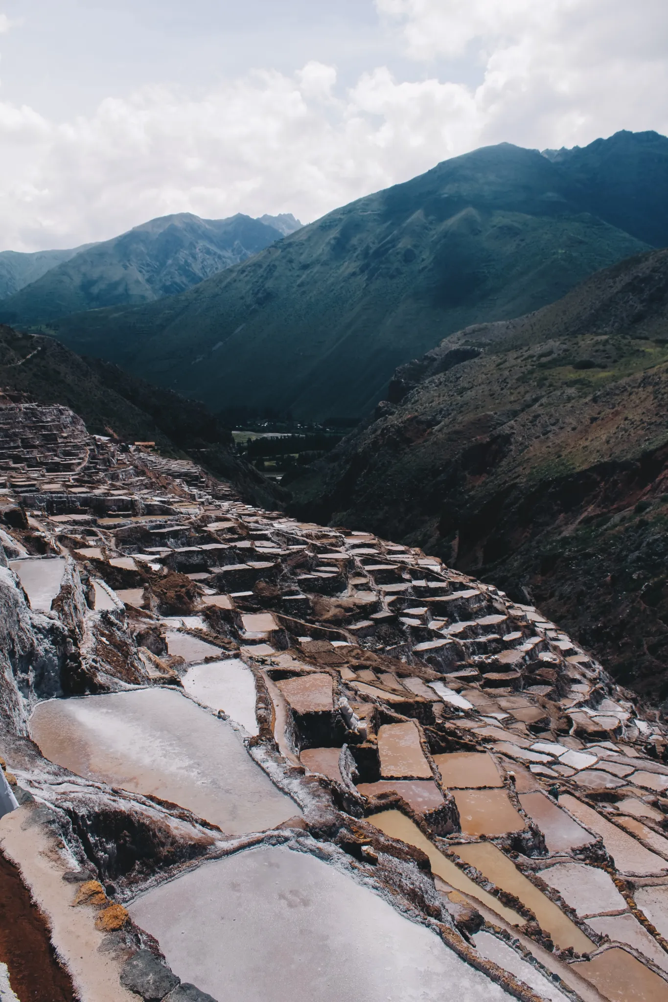 Maras - salt mine pools