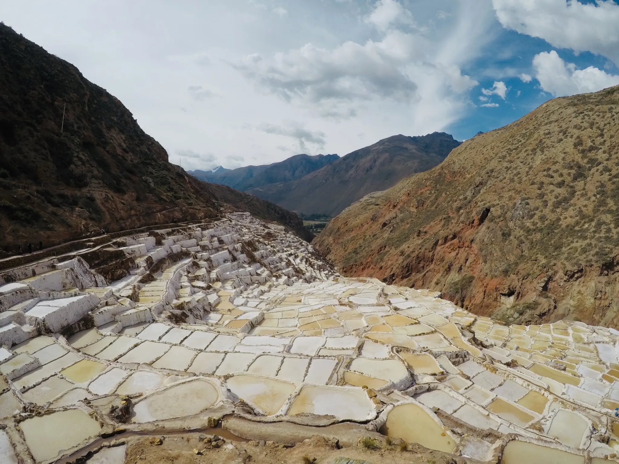 Maras salt mine process