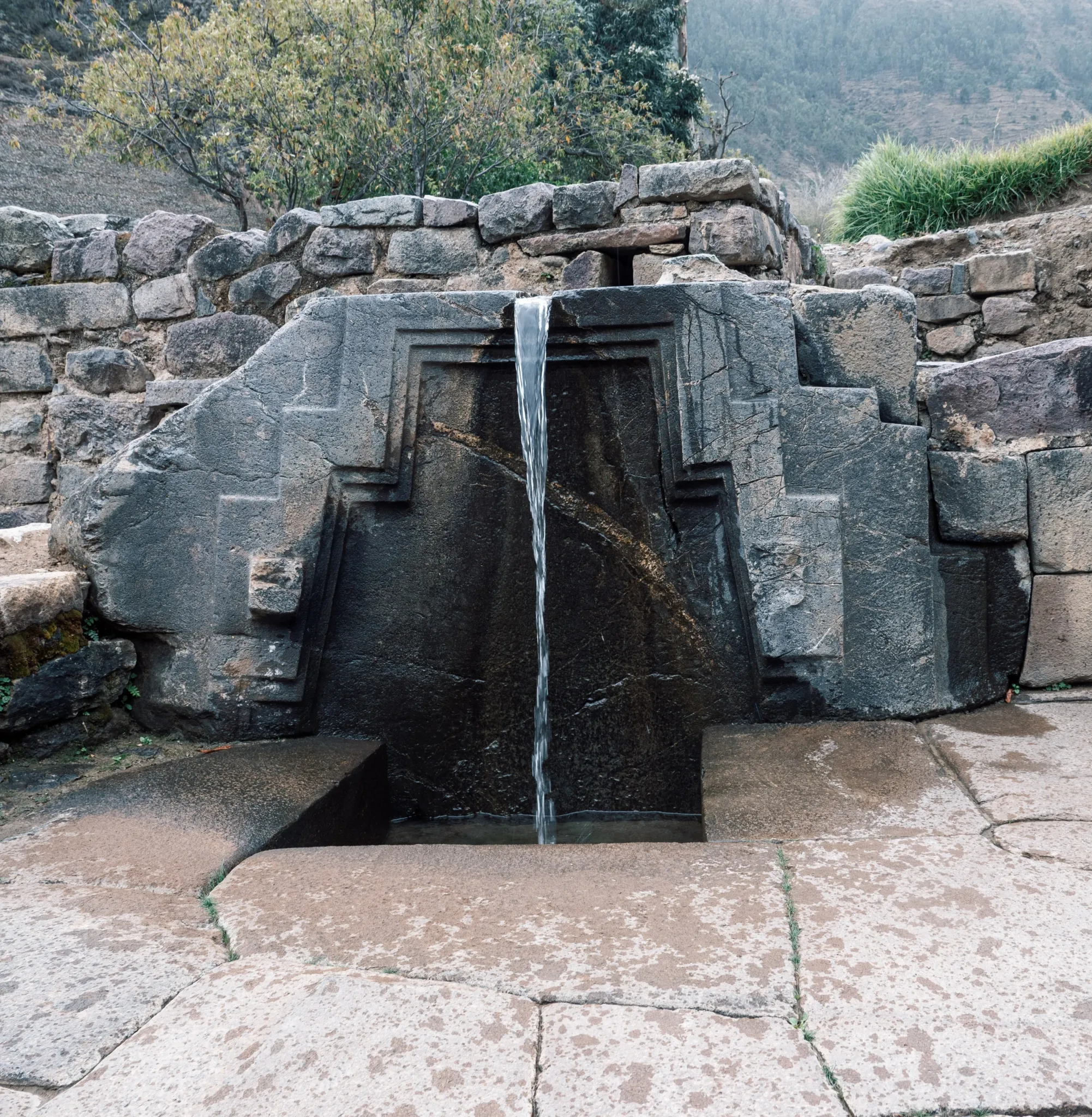 Ollantaytambo fountain