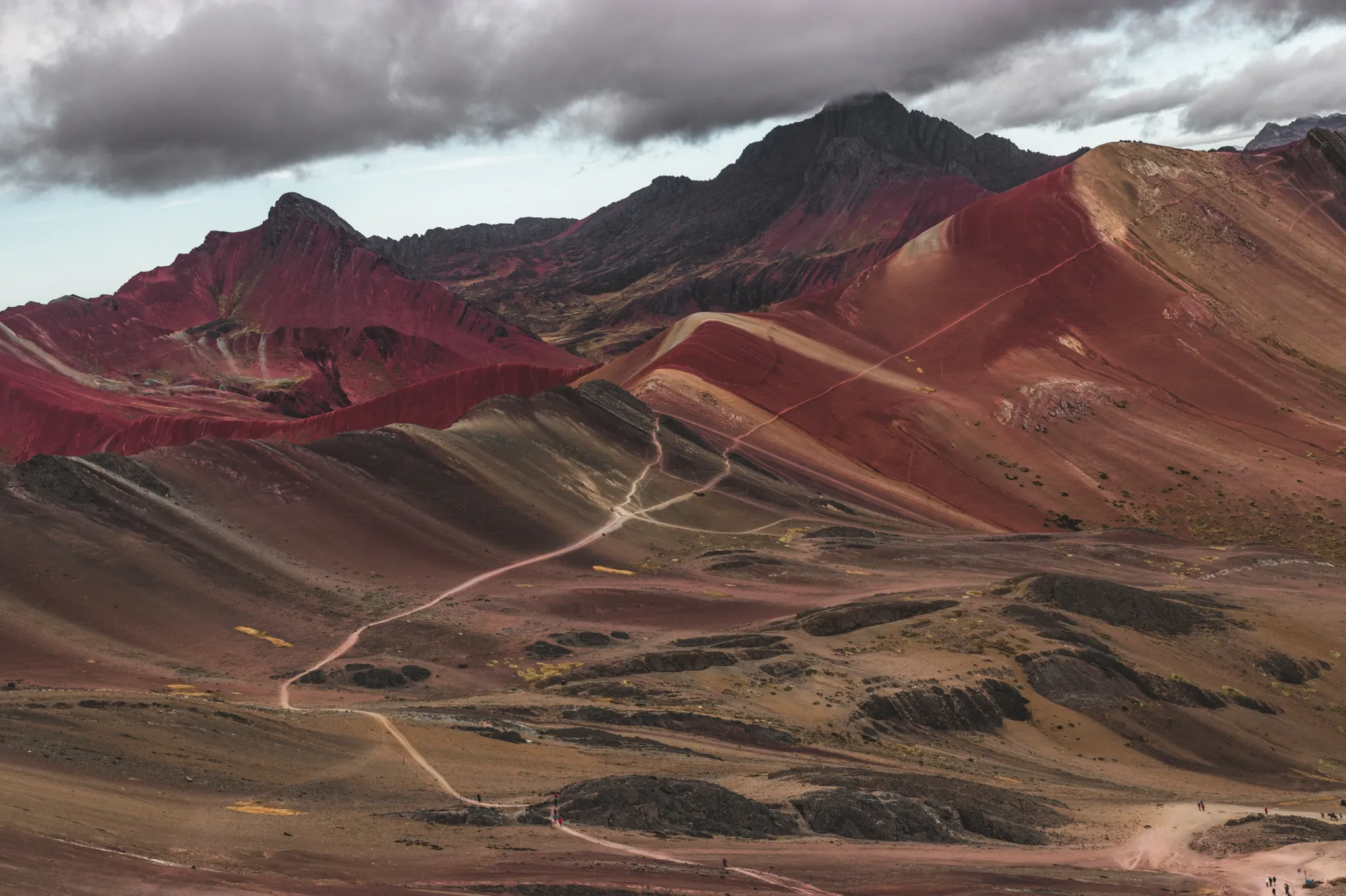 Rainbow Mountain landscape