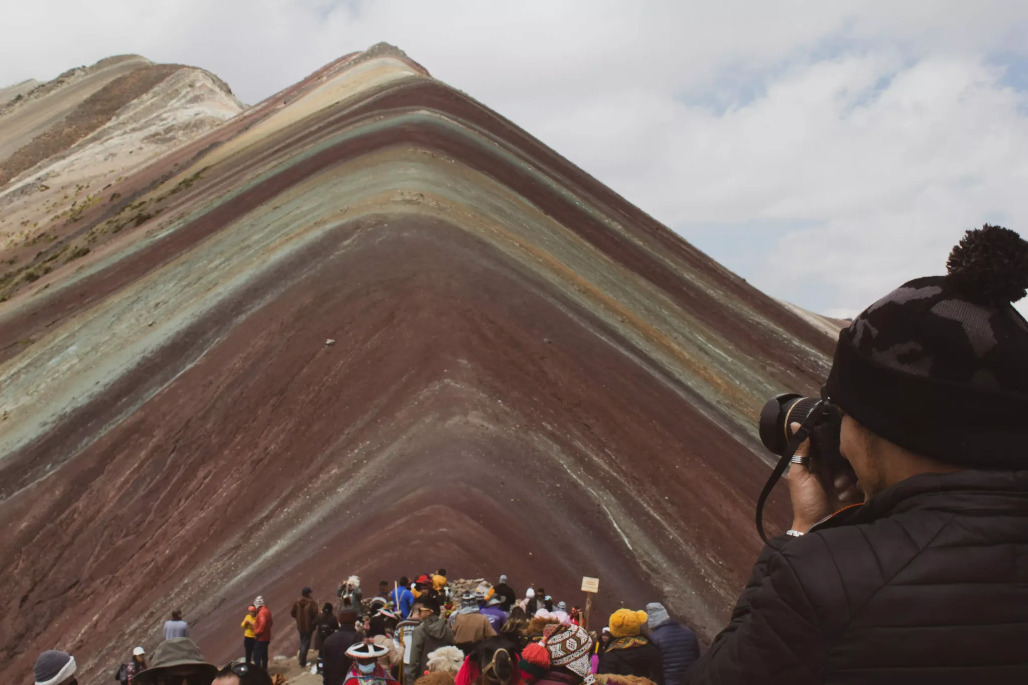 Rainbow Mountain pick,,