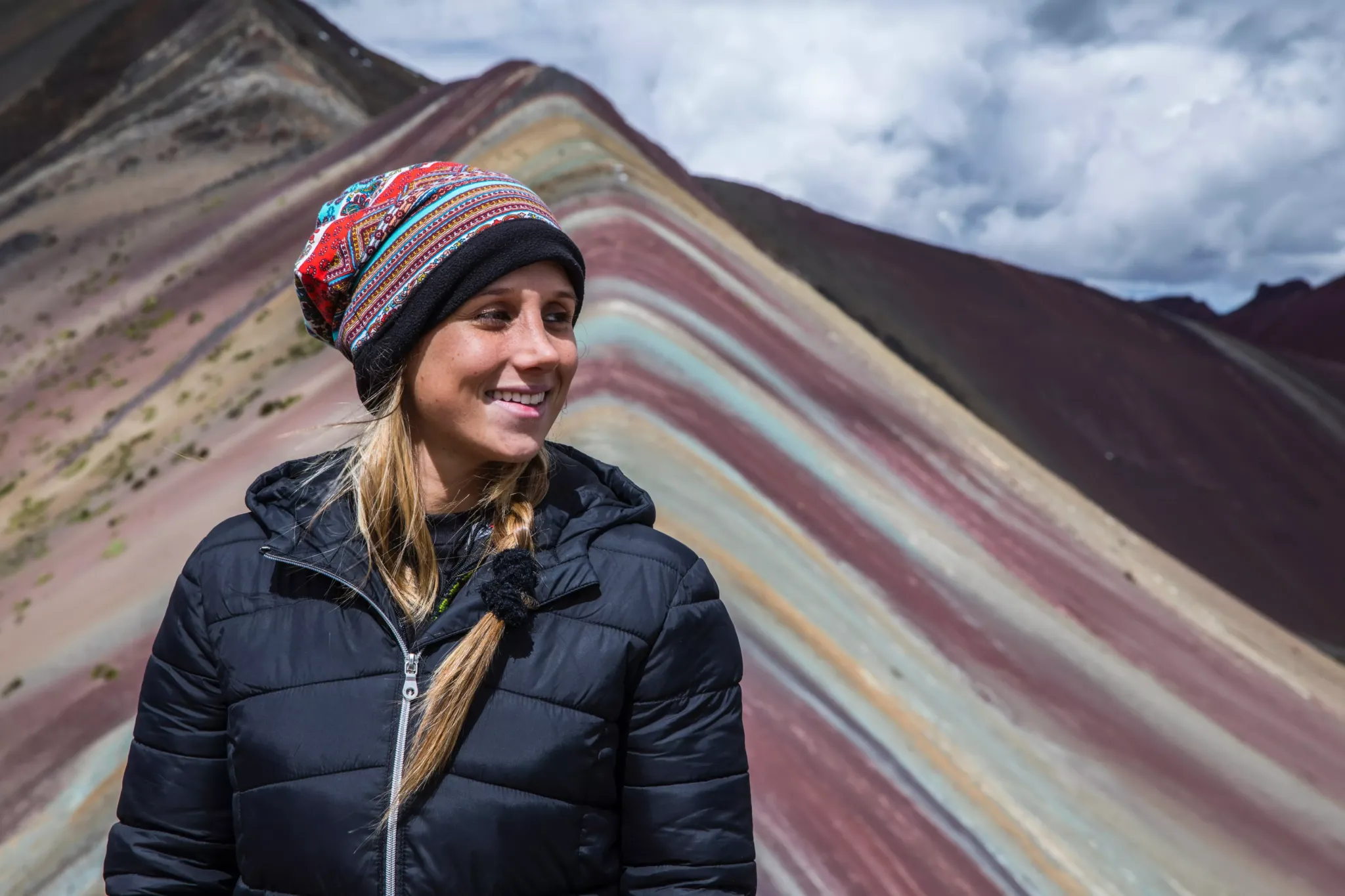 Rainbow mountain challenge