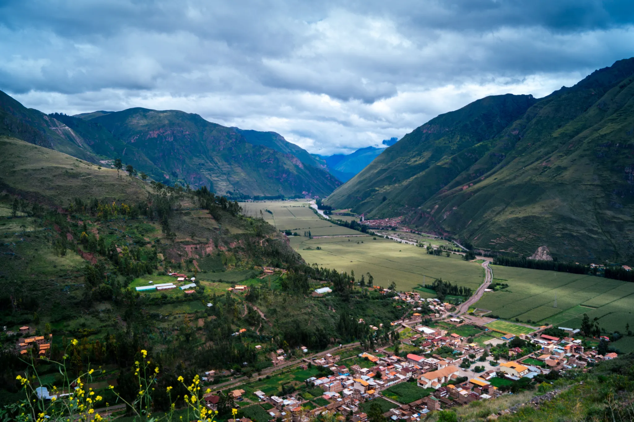 Sacred valley full view
