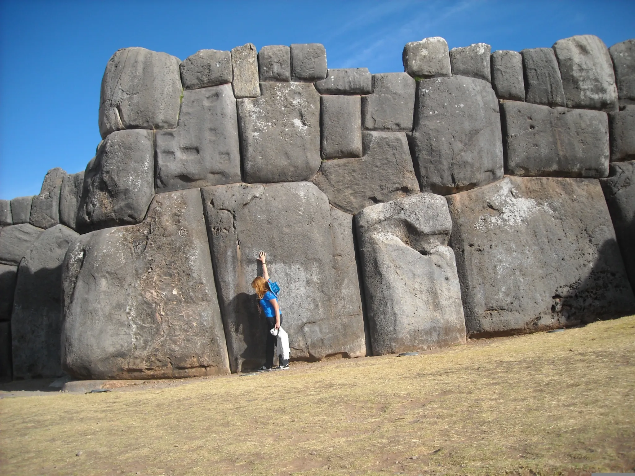 Sacsayhuaman - measuring
