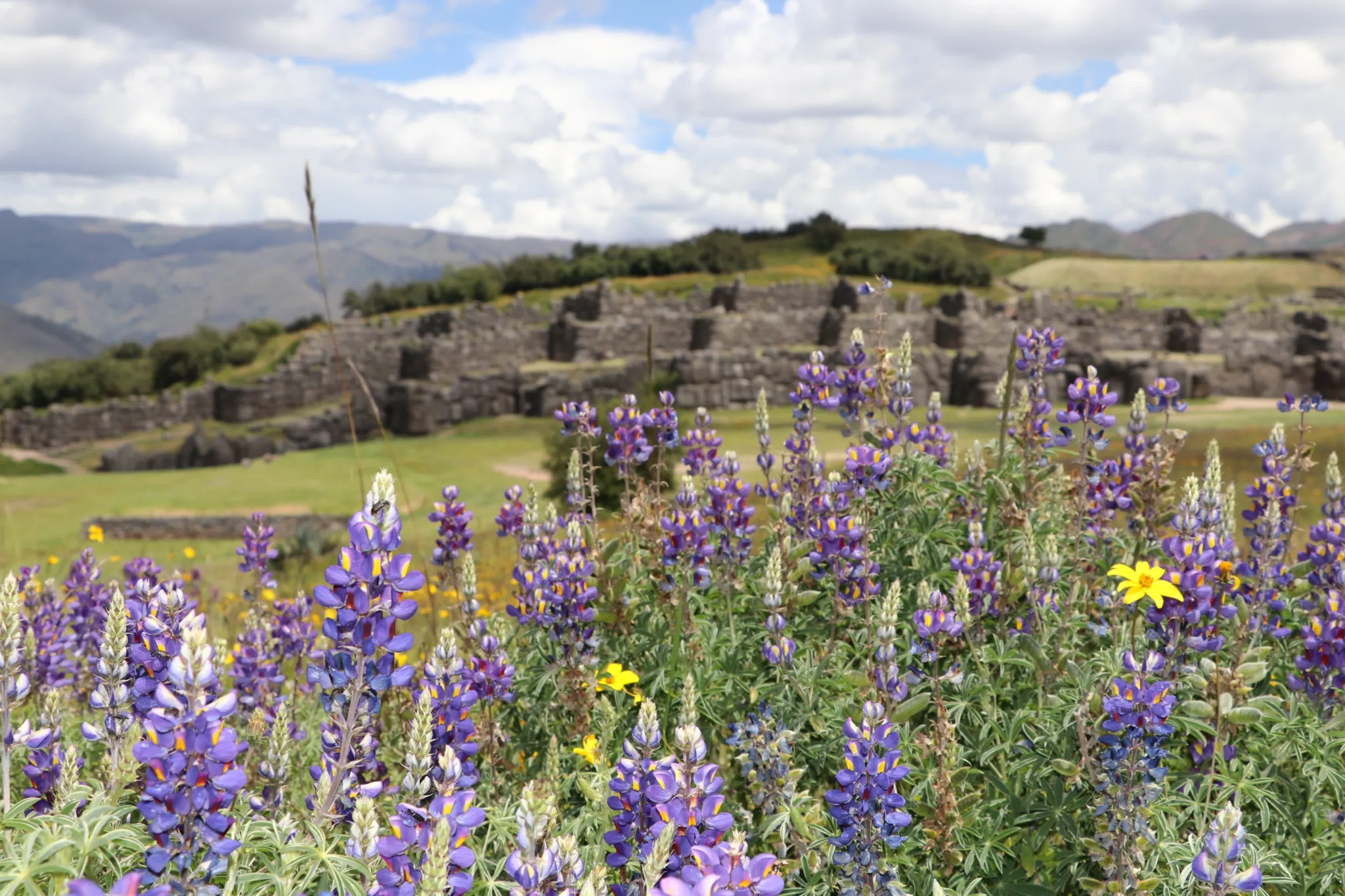 Sacsayhuaman sides