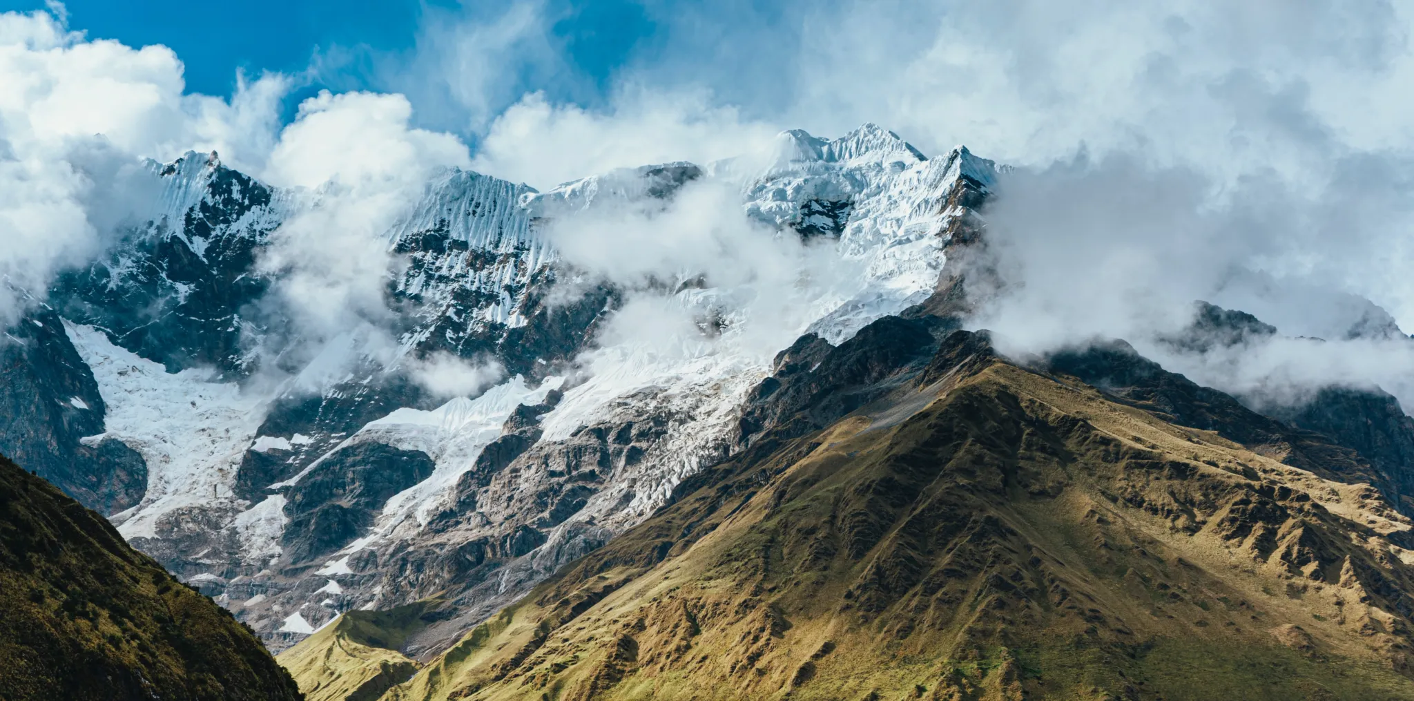 Salkantay arriving